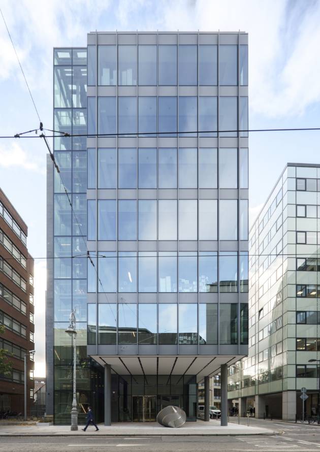 Tall Glass Office Building